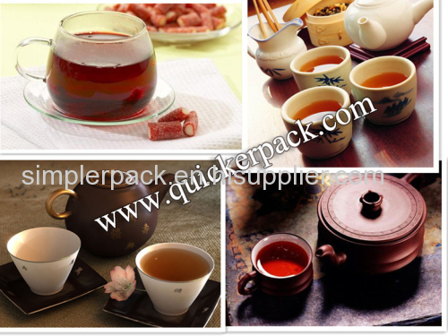 Inner and Outer Nylon Mesh Dajeeling Black Tea Bag Packing Machine 