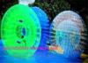 Customized Colorful Inflatable Zorb Ball Toys 0.8mm PVC Material For Water Sports Game