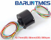 through bore slip ring of 12mm(ID) 5/10/15A for radar/military equipment from Barlin Times