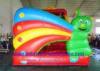 Cute Children Inflatable Bouncy Slides Double Triple Stitching Workmanship