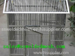 Stainless steel welded pet cage