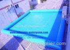 0.9mm PVC Rectangle Inflatable Swimming Pool Commercial For Water Balls Play