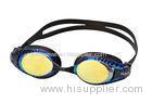 Excellent Performance Mirrored Swim Goggles Anti Fog Silicone Swim Goggles