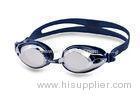 Fashion Silver Color Lens Mirrored Swim Goggles prescription goggles for sports