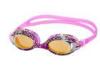 Pink Printing Junior Mirror Swimming Goggles Uv Shield Lens Kids Sports Goggles