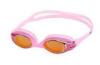 UV Shield Silicone Swimming Goggles Prescription Lenses Mirror Coated