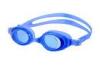 Imitated Metal Circle Soft Silicone Swimming Goggles With prescription lenses