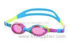 Water Transfer Printing Silicone Swimming Goggles with nose cover Anti Fog lens
