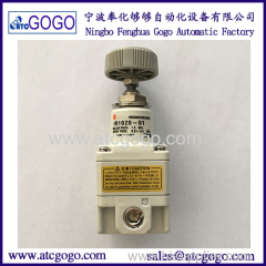 SMC type precision pressure regulator with pressure gauge and bracket munal control