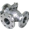 Cast Steel Three-way Ball Valve