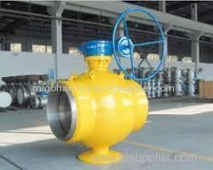 Fully Welded Body Ball Valve