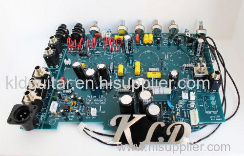KLD 15w 6l6 Fender style Tube guitar amp PCB with high quality components