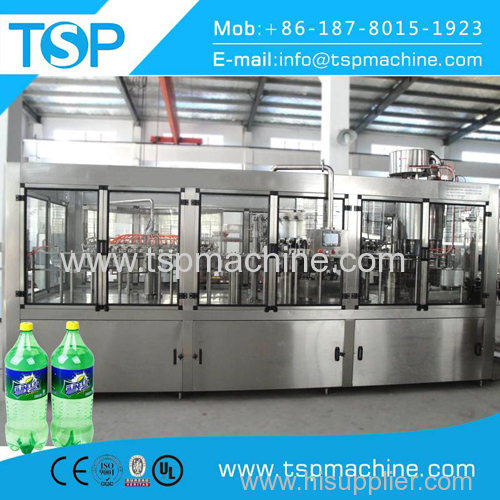 Automatic bottled carbonated drink beverage filler/filling capping machinery