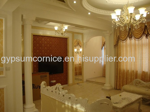  Good price beautiful new modern luxury pu decorative gypsum cornice moldings
