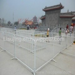 Metal Bridge Feet Road Crowd Barrier Control Fence