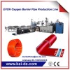 Extrusion machine supplier from China for EVOH oxygen barrier pipe