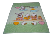 Child design weft knitting blankets