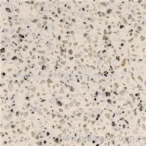 SS5890 Jade Spot Grey Composite Quartz Stone Worktops Reception Desk Tops Counter