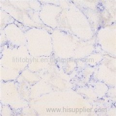 SS6037 Crystal Purple Popular Vein Quartz Kitchen Countertops Polished Tops