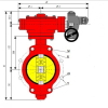 Nakakita butterfly valve Nakakita butterfly valve