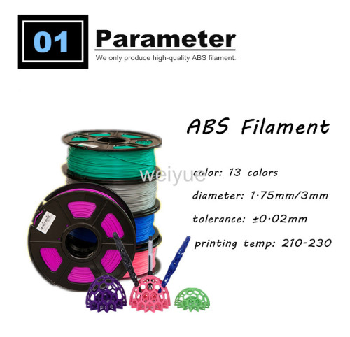 3D Printer Plastic Material 1.75mm/3mm ABS On Sale