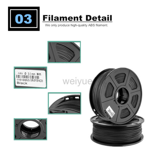 3D Printer Plastic Material 1.75mm/3mm ABS On Sale