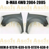 Pick-Up Truck Front Fender 4WD With Flare Hole For ISUZU D-MAX 2004-2005 OEM 8-97374-639-0/8-97374-638-0