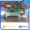 Steel plate structure shot blasting machine/auto radiator shotblast cleaning machine/roller conveyor shotblast machine