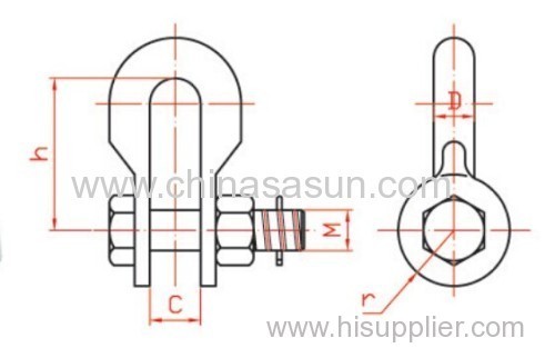 U-7 for electrical power fittings