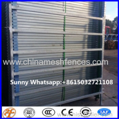 heavy duty oval pipe 6 rails temporary cheap cattle panel fence for sale