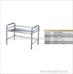 removable pure stainless steel multi-functional shelf
