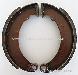 Brake shoes-used on three wheeler-good quality steel-OEM orders are welcome