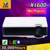 Updated mini LCD projector with brightness 1000lumen LED projector resolution for 800*480p