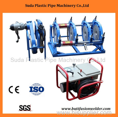 Hdpe pipe butt welding machine