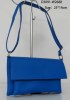 Fashion blue shoulder bag for lady