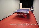 7mm Red Table Tennis Mat Glass Fiber Bidirectional Grid Stability Layer