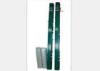 Green Straight Inserted Freestanding Tennis Posts Stainless Steel Anti - UV