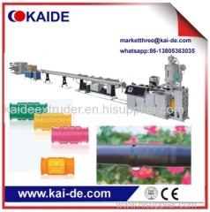 extruder machine for drip irrigation pipe line