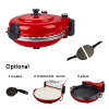 electric oven stone pizza maker machine