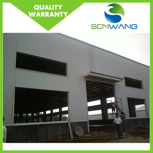 galvanized steel structure prefabricated warehouse