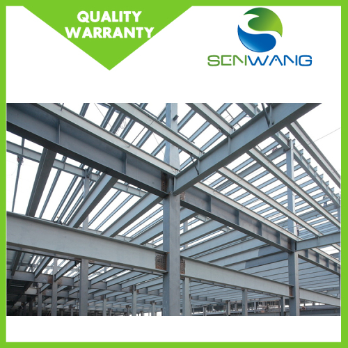 Cheap and cheerful two story prefabricated steel structure warehouse 