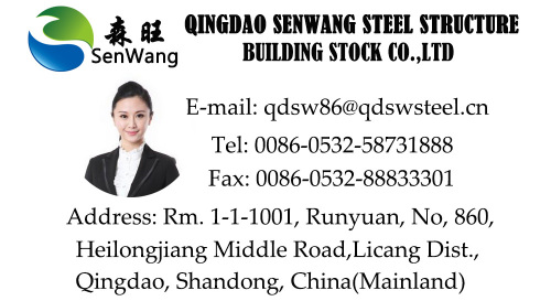 Cheap and cheerful two story prefabricated steel structure warehouse 