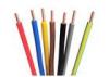 Colored Single Wire Cable PVC Insulation Wire 70 Max Conductor Temperature