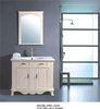 High end Traditional Bathroom Vanities Stainless steel soft hinges Ivory flush color