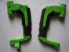 Cusomized multi shot injection molding twin color ABS+TPR overmoulding parts