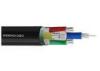 1000V Aluminum Conductor Three And Half Core PVC Insulated & Sheathed Unarmoured Cable