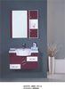 80 X49/cm stand bathroom vanity / wall cabinet / hung cabinet / white color basin for bathroom