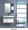 Aluminium handles Square Sinks Bathroom Vanities 40inch optional Waste drain
