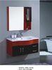 wall cabinet / PVC bathroom vanity / hanging cabinet / red color sanitary ware 100 X47/cm