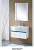 Square Type PVC Bathroom Cabinet with mirror various size Stainless steel soft hinges